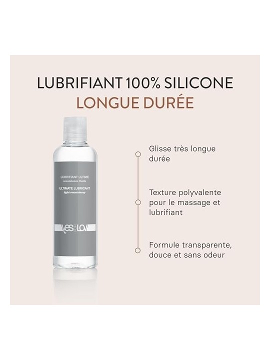 YES FOR LOV Ultimate Gel siliconico lubrificante Consistenza leggera 150ml