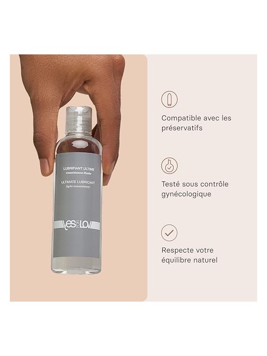 YES FOR LOV Ultimate Gel siliconico lubrificante Consistenza leggera 150ml