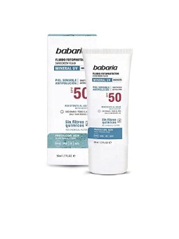 Fluido solare viso SPF50 50ml Babaria