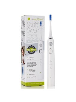 Beconfident SONIC SILVER spazzolino elettrico sbiancante biancoargento 1 pz. Unisex