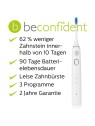 Beconfident SONIC SILVER spazzolino elettrico sbiancante biancoargento 1 pz. Unisex