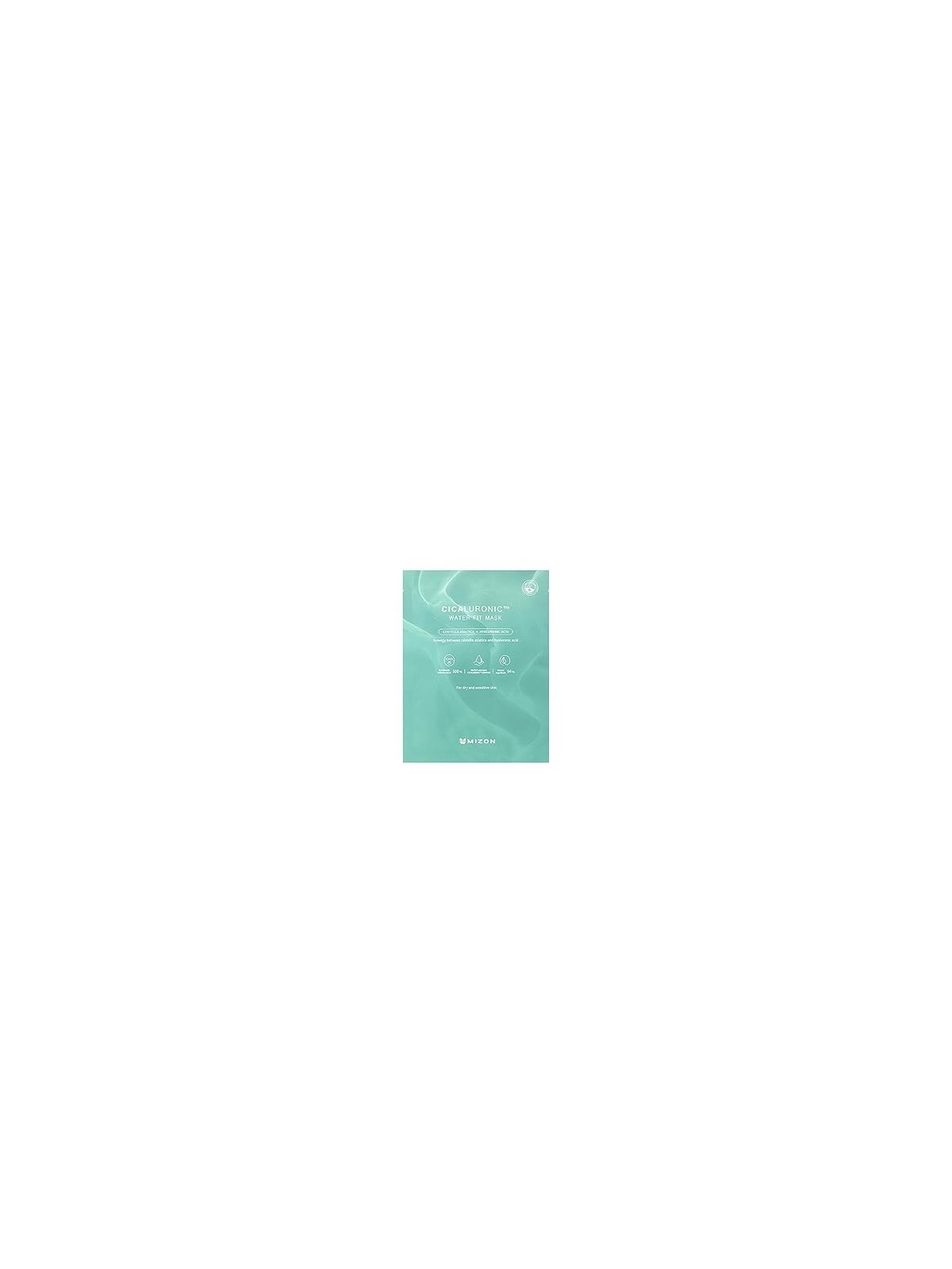Mizon Cicaluronic Water Fit Mask Maschera viso idratante donna 240g