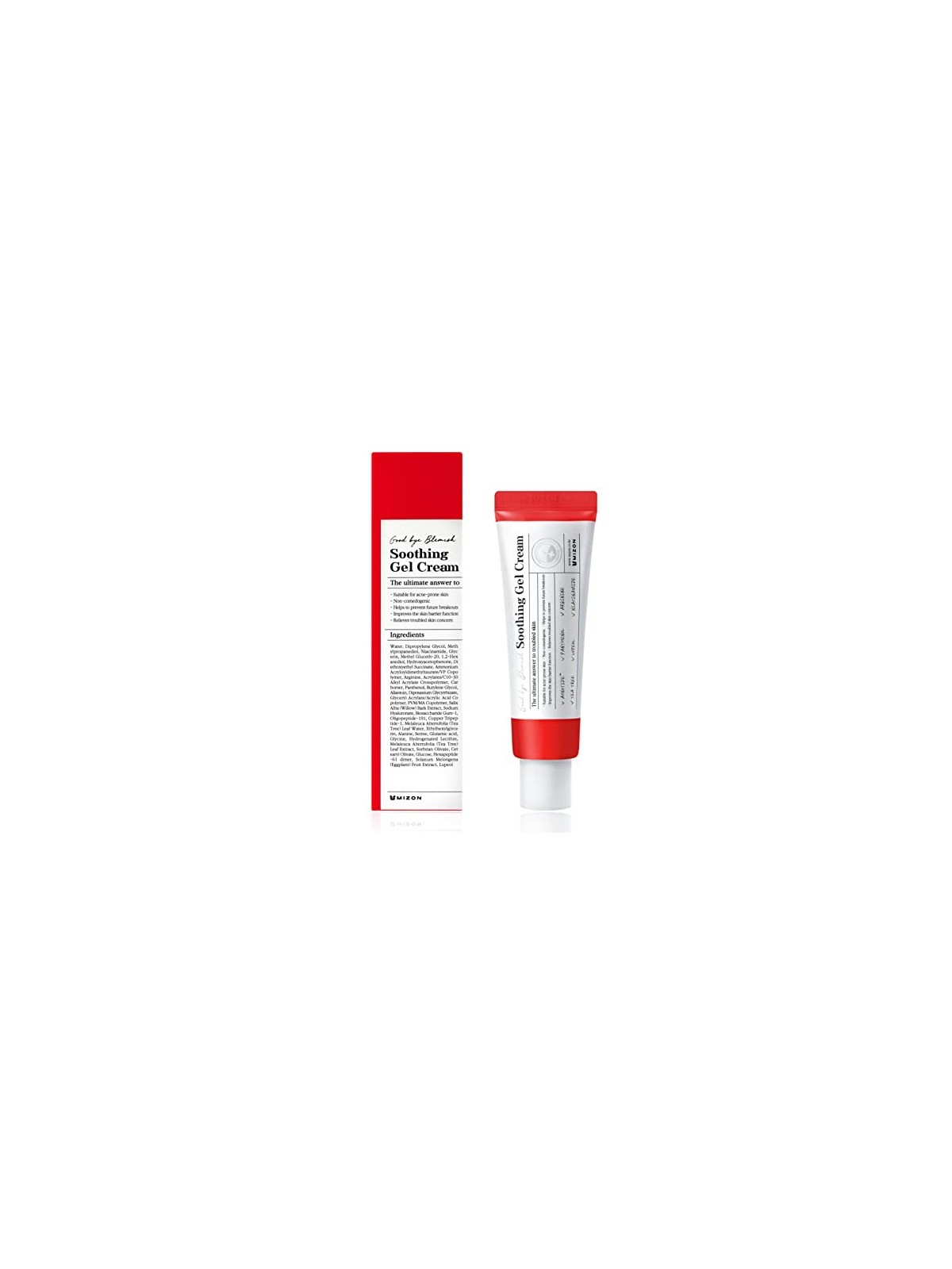 Mizon Addio Imperfezioni Gel Crema Lenitiva donna 55ml
