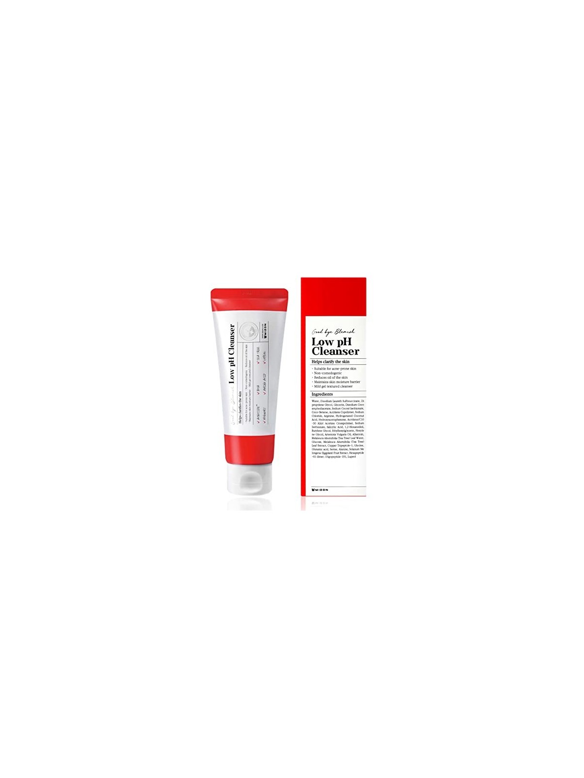 Detergente Mizon Addio Imperfezioni pH basso 100ml