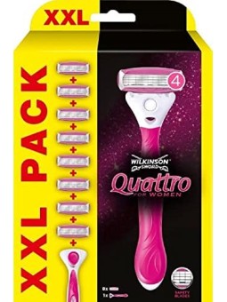Wilkinson Quatro for Woman Razor  7 Cartridges