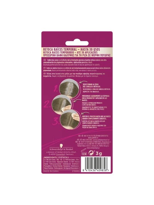 Palette COMPATTO RITOCCO RADICI biondo scuro 3 gr unisex