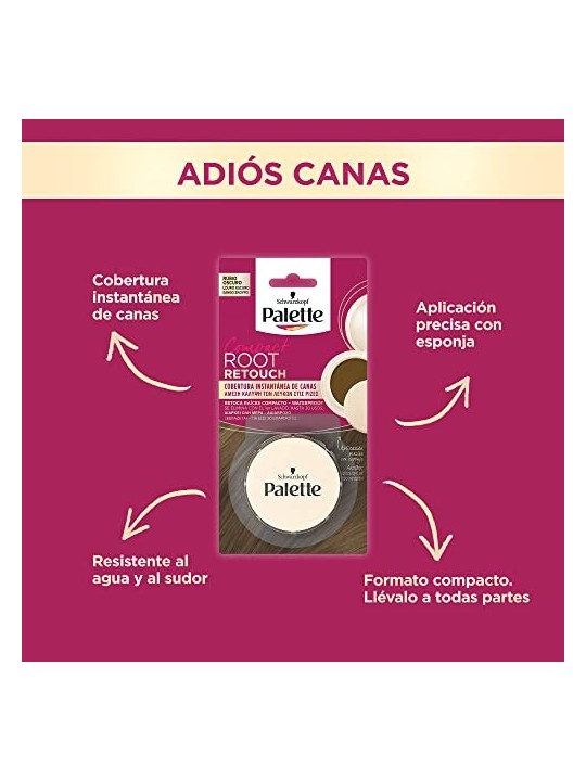 Palette COMPATTO RITOCCO RADICI biondo scuro 3 gr unisex
