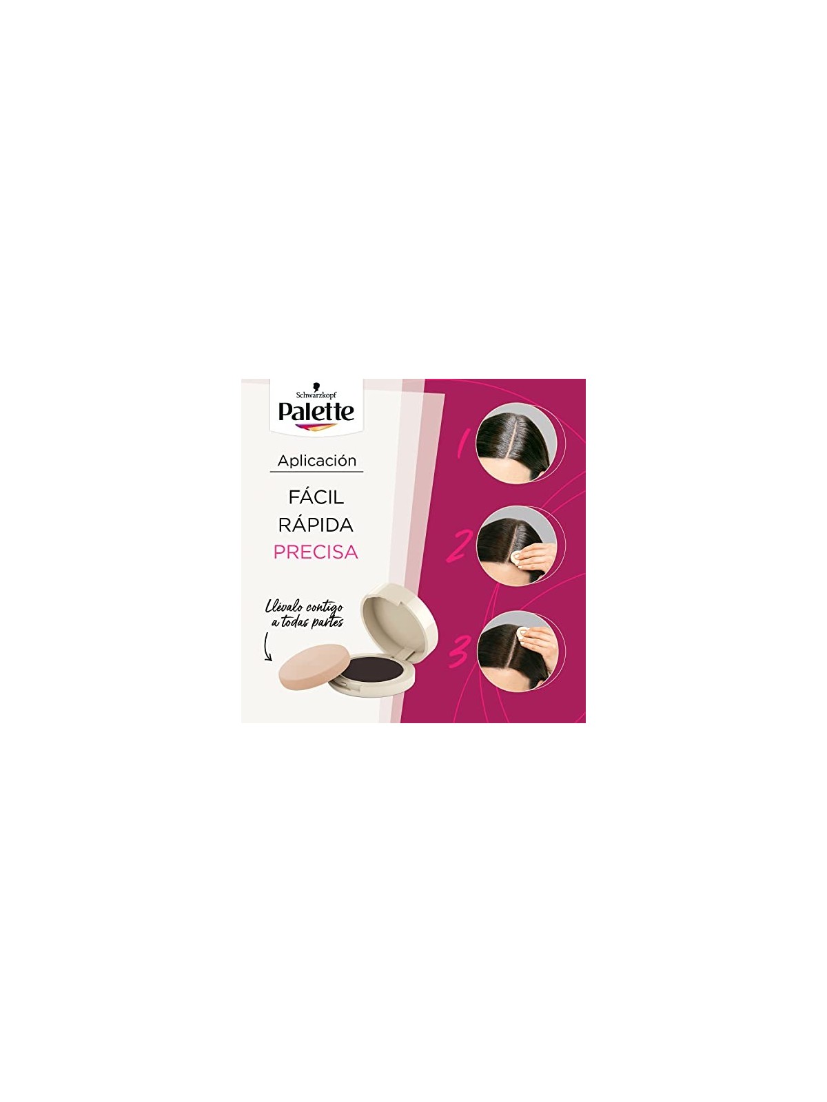 Palette ROOT RETOUCH COMPACT Ritocca radici castano chiaro 3 gr unisex