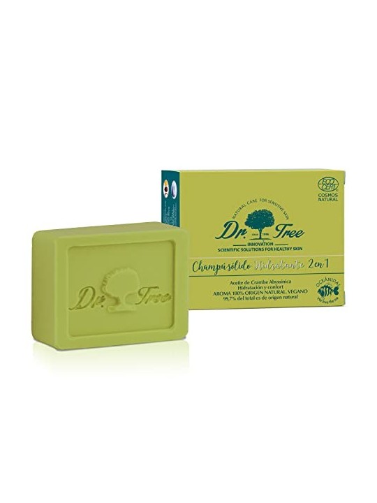 DR TREE Shampoo Solido Idratante 2 in 1 75 gr unisex