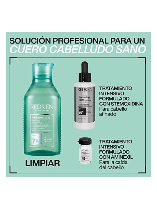 Redken Shampoo AMINO MINT 1000ml unisex Redken www.essenzetotalstyle.com 