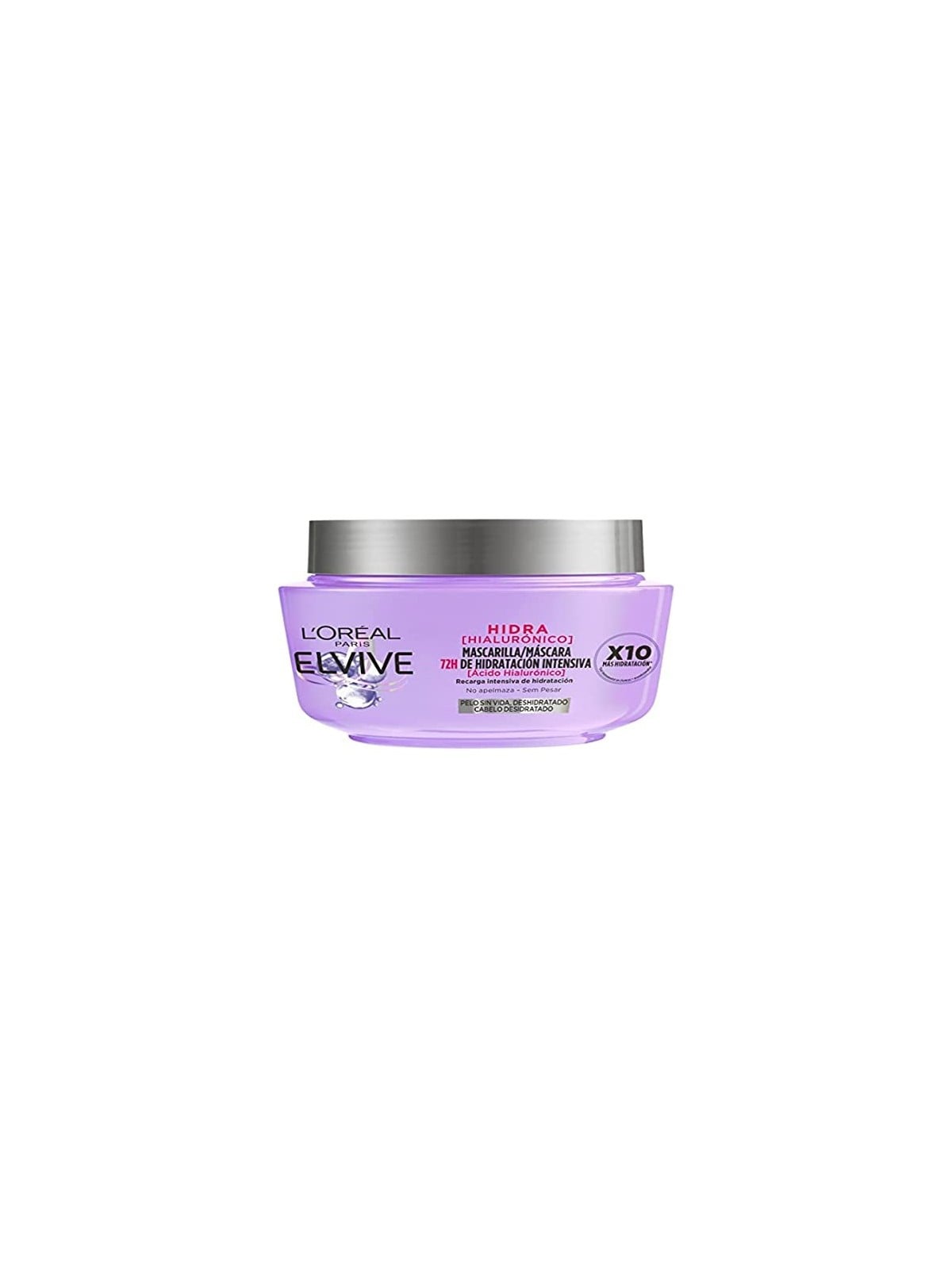 Maschera 72h idratazione donna L'Orï¿½ï¿½al Paris ELVIVE IDRA IALURONICO 300ml