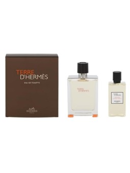 Hermes Terre D'Hermes Giftset uomo 180ml eau de toilette Spray 100ml-Hair & Body Shower Gel 80ml