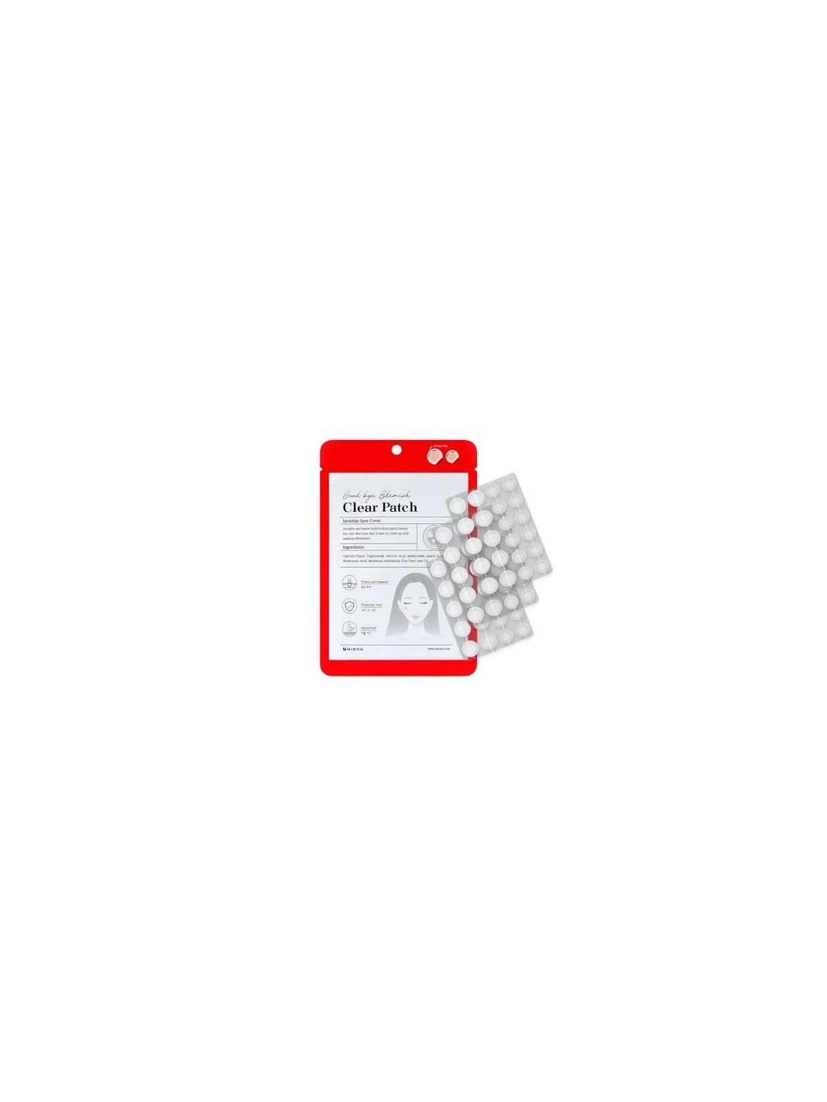 Mizon Good Bye Blemish Clear Patch 44 pcs donna