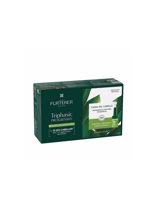 Rene Furterer Triphasic Progressive Anti-Caduta Capelli 44ml 8 Fiale x 5,5ml