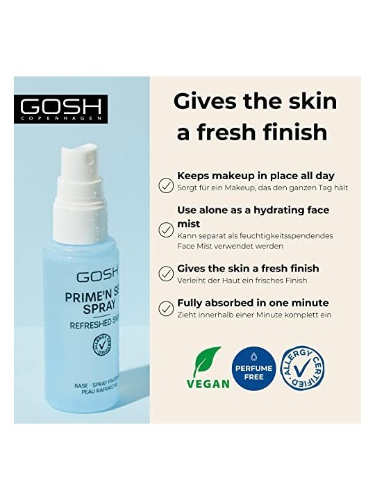 Gosh Prime N Set Spray donna 50ml