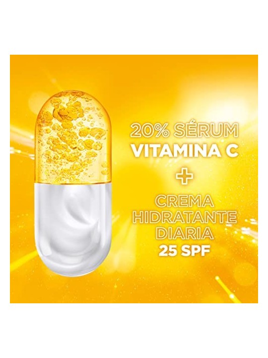 Crema serum SPF25 donna Garnier SKINACTIVE VITAMINA C 50ml