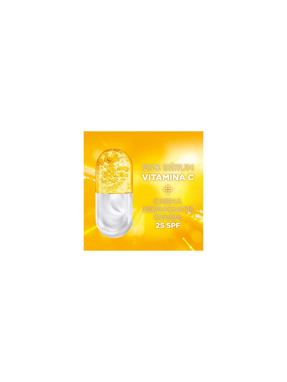 Crema serum SPF25 donna Garnier SKINACTIVE VITAMINA C 50ml