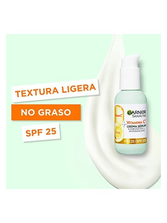 Crema serum SPF25 donna Garnier SKINACTIVE VITAMINA C 50ml