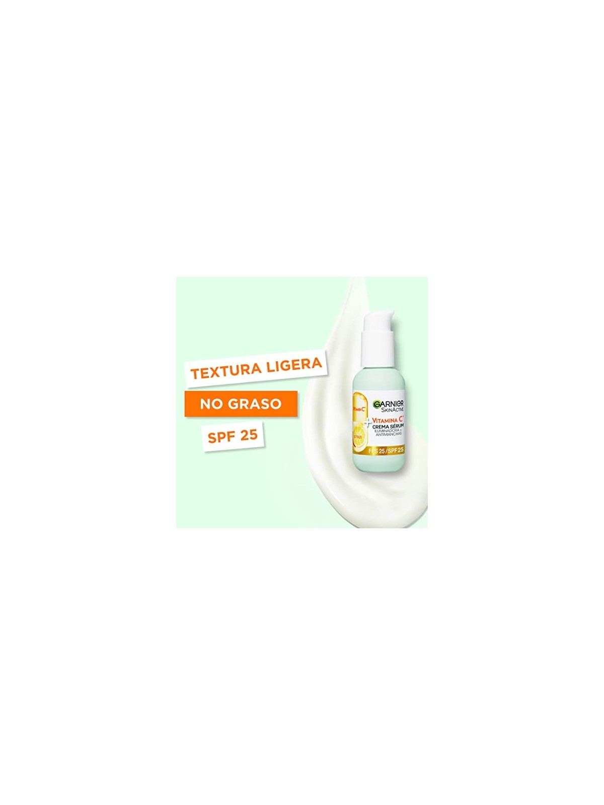 Crema serum SPF25 donna Garnier SKINACTIVE VITAMINA C 50ml