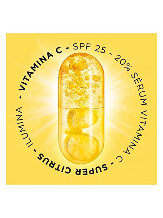 Crema serum SPF25 donna Garnier SKINACTIVE VITAMINA C 50ml