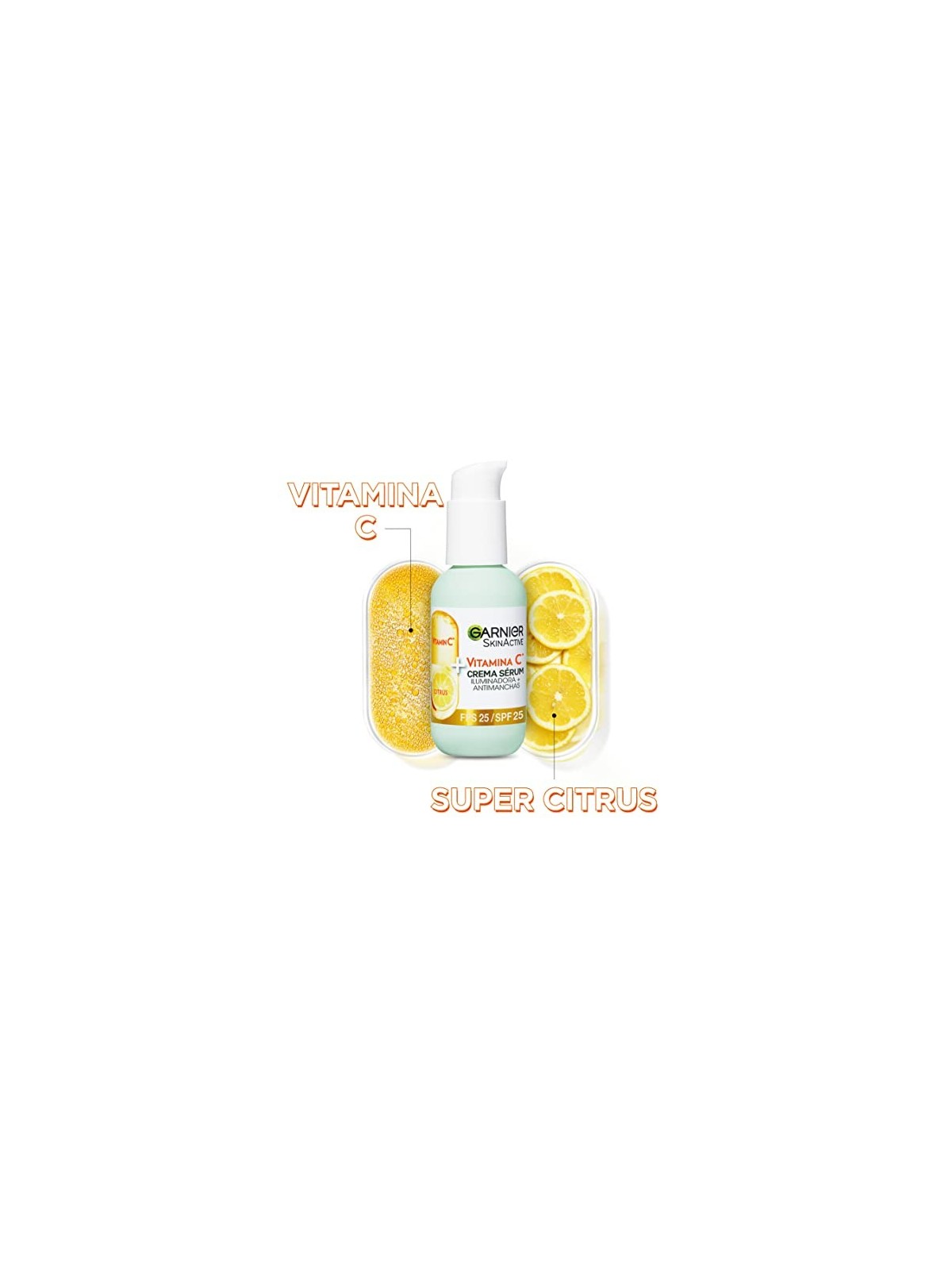 Crema serum SPF25 donna Garnier SKINACTIVE VITAMINA C 50ml