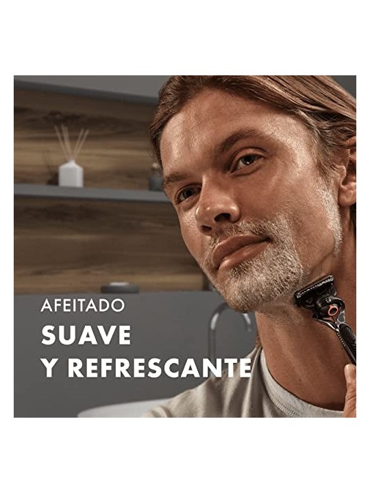 Gillette FUSION Gel da Barba per Pelle Sensibile 200ml Uomo
