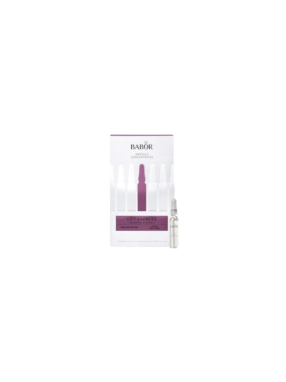 Fiale viso Babor Lift Express Ampoule Concentrates donna 14ml 7x2ml