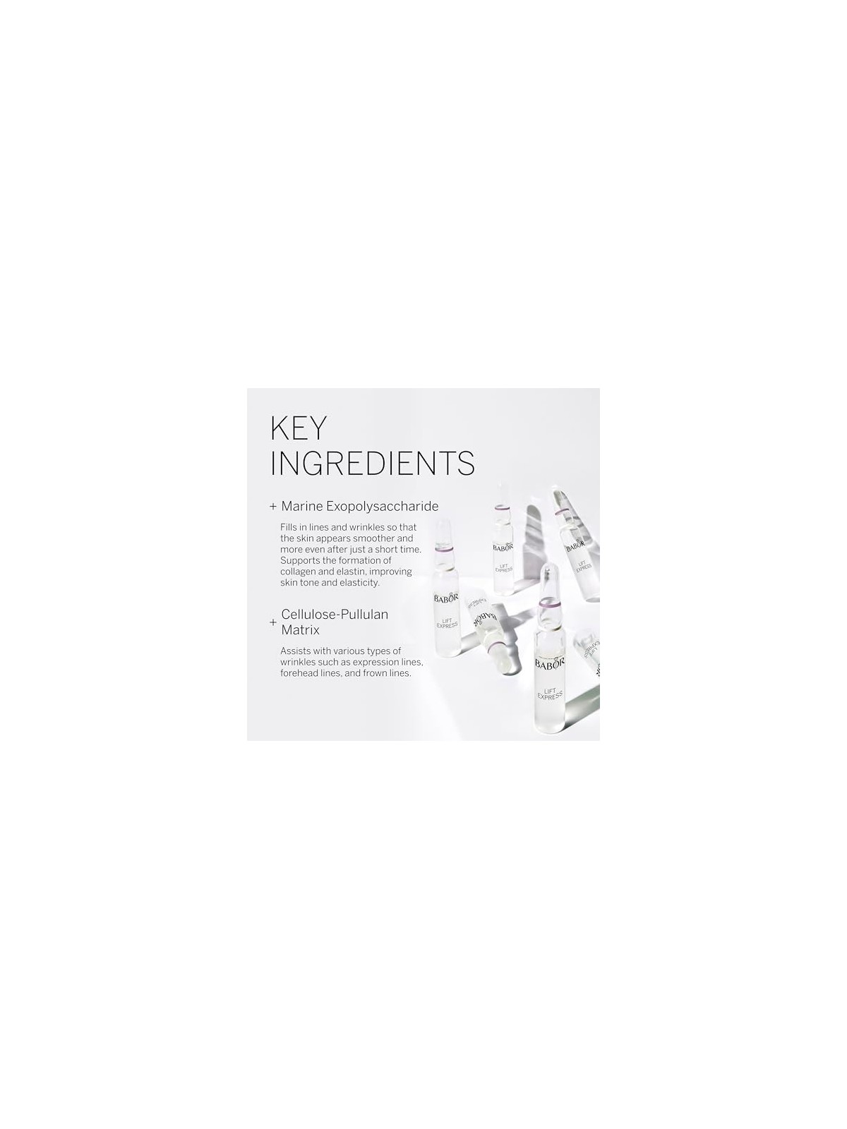 Fiale viso Babor Lift Express Ampoule Concentrates donna 14ml 7x2ml