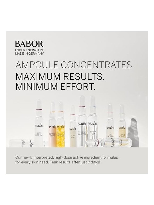 Fiale viso Babor Lift Express Ampoule Concentrates donna 14ml 7x2ml