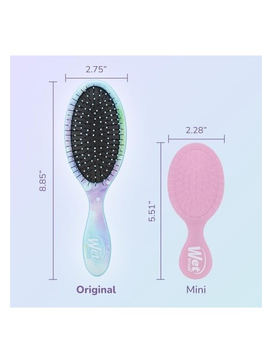 Wet Brush Districante originale Colorwash Splatter donna