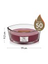 WoodWick Candela Profumata Unisex Bacche Selvatiche e Barbabietole 4536g
