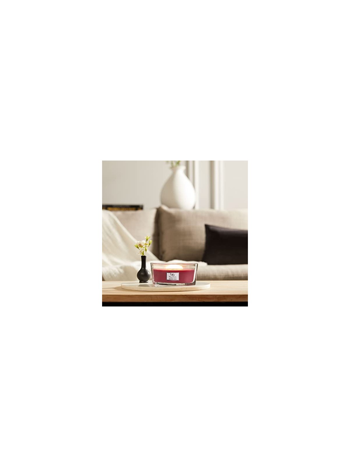 WoodWick Candela Profumata Unisex Bacche Selvatiche e Barbabietole 4536g