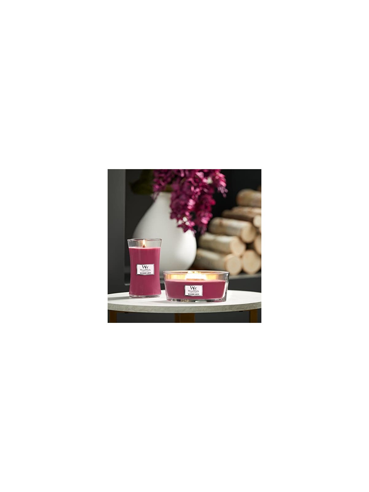 WoodWick Candela Profumata Unisex Bacche Selvatiche e Barbabietole 4536g