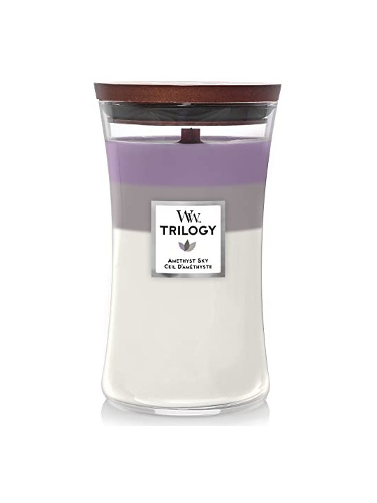 Candela Profumata WoodWick Amethyst Sky 609 5g