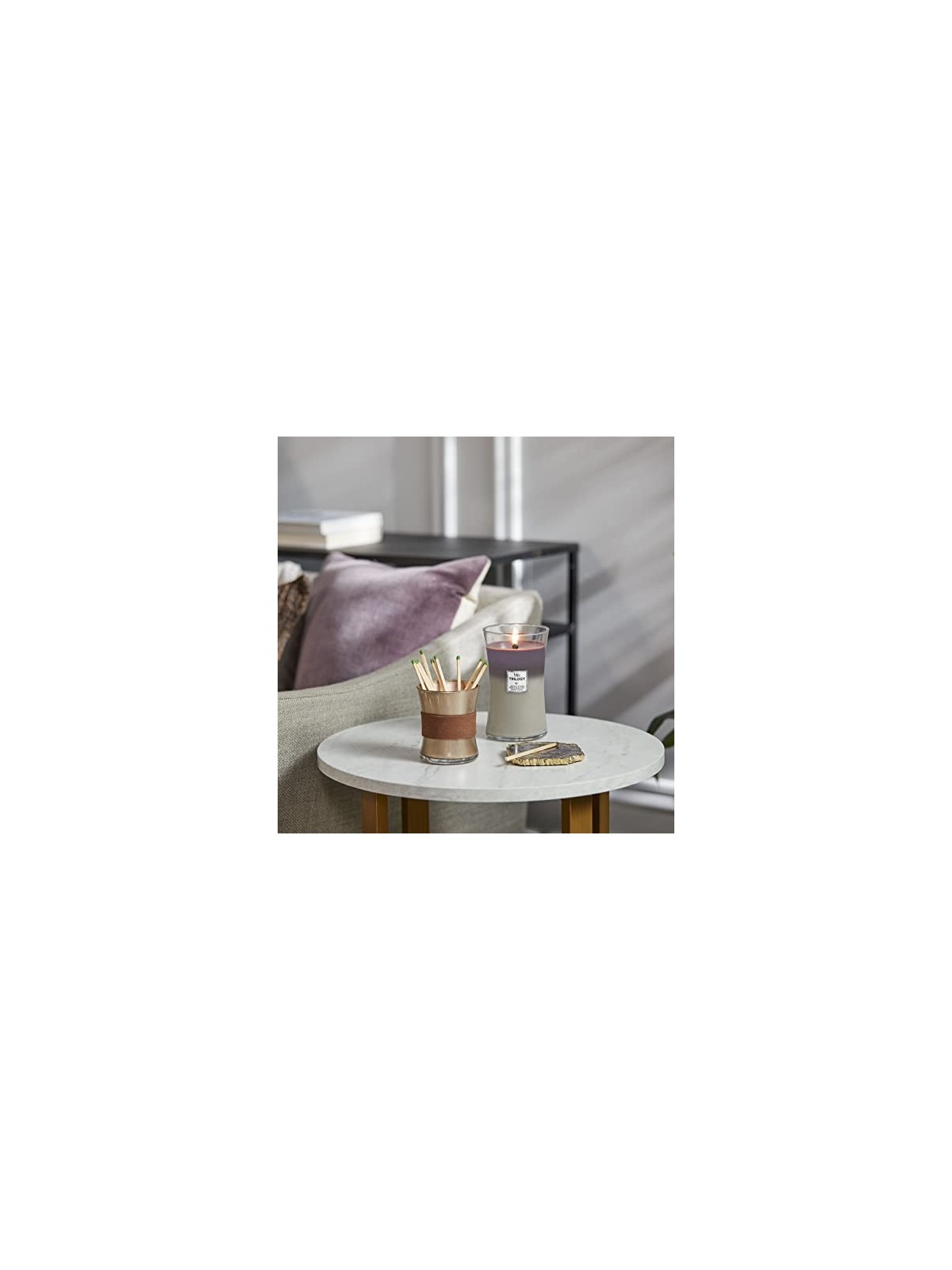 Candela Profumata WoodWick Amethyst Sky 609 5g