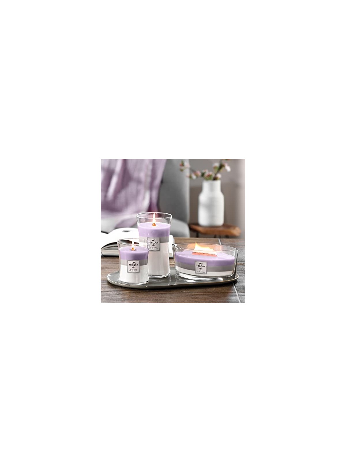 Candela Profumata WoodWick Amethyst Sky 609 5g