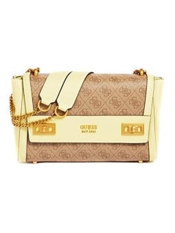 Borsa Guess Sicilia Fibra Artificiale Nero Donna
