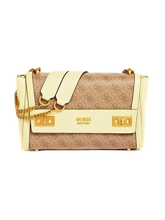Borsa Guess Sicilia Fibra Artificiale Nero Donna