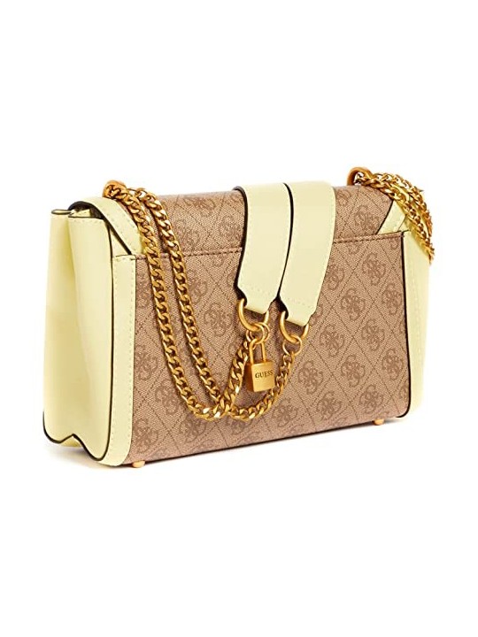 Borsa Guess Sicilia Fibra Artificiale Nero Donna
