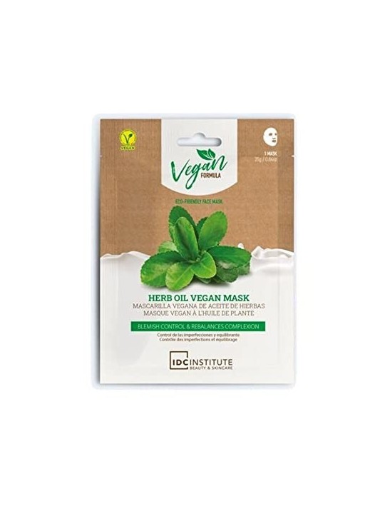 Idc Institute Vegan Herbal Oil Facial Mask 25g for women