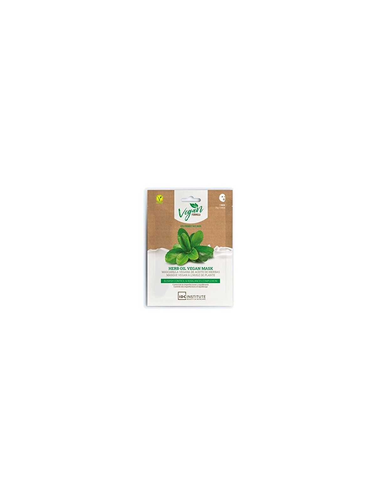 Idc Institute Vegan Herbal Oil Facial Mask 25g for women