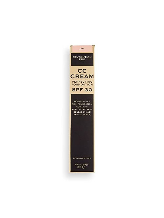 Makeup Revolution PRO CC Perfecting Foundation SPF 30 Trucco multifunzionale 26 ml F5 donna