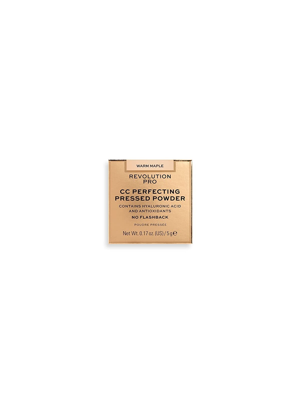 Polvere pressata perfezionante CC Makeup Revolution 5 g Warm Maple