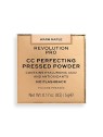 Polvere pressata perfezionante CC Makeup Revolution 5 g Warm Maple
