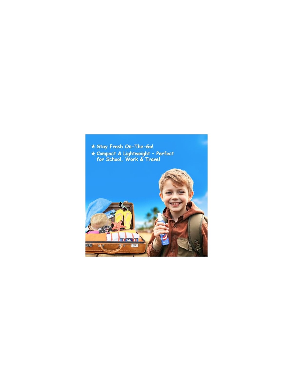 Eau de Toilette Capitan America per Bambini 200ml