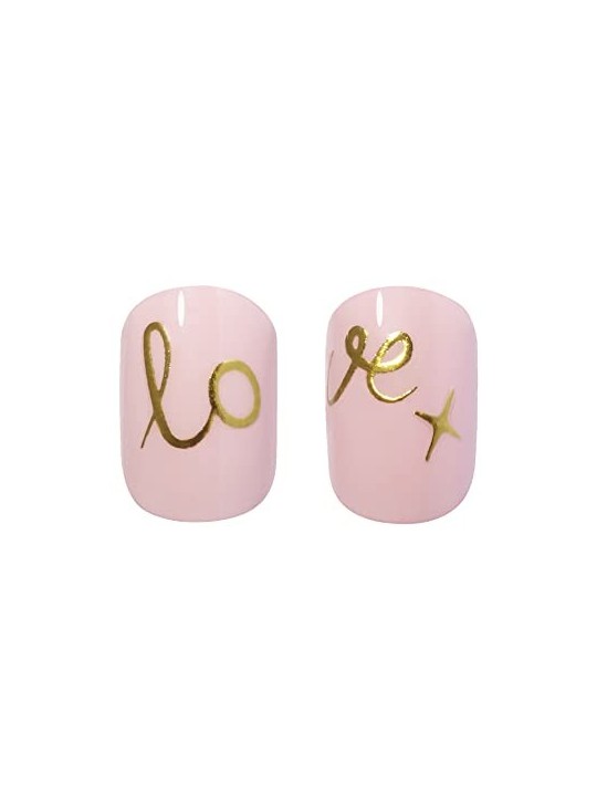 Unghie LUXE LOOKS con colla squoval edizione limitata love letters 24 unit unisex