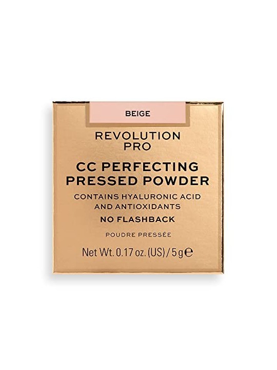 Makeup Revolution CC Perfecting Pressed Powder Cipria Compatta 5 g Beige Donna