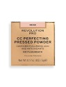 Makeup Revolution CC Perfecting Pressed Powder Cipria Compatta 5 g Beige Donna