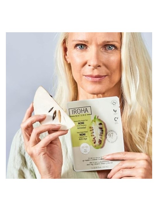 Iroha NATURE MASK noni acido ialuronico 1 unit donna