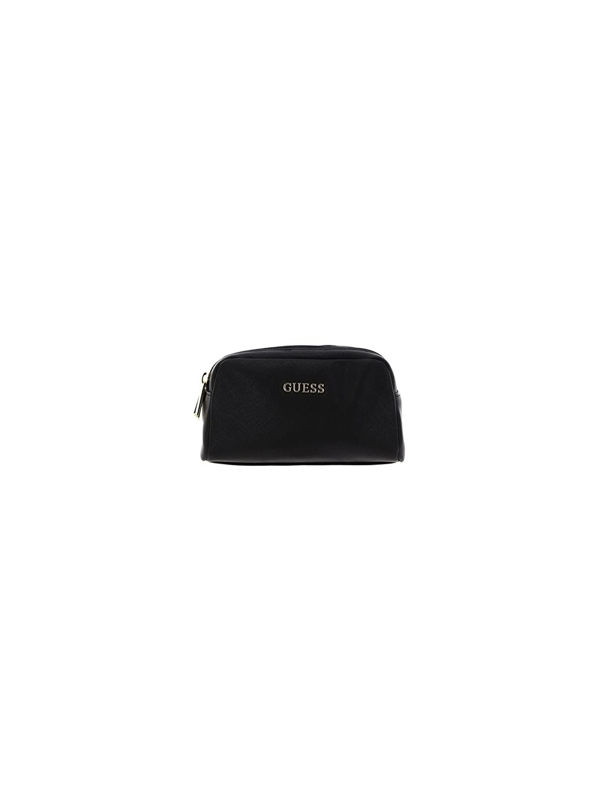 Guess Earlene Black Polyester Bag with Double Zipper